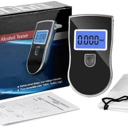real instruments Portable Breathalyzer Digital AT818 Alcohol Tester High Accuracy LCD Display Analytical Scale image 5