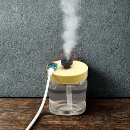 USB 5V Ultrasonic Mist Maker Humidifier Module DIY Kit Air Type-C Bed Room Educational Electronic Hobby Kit-32