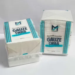 gauze swabs 7.5cm x 7.5cm x 8ply non sterile pack of 100 counts Gauze Medical Dressing-image-48
