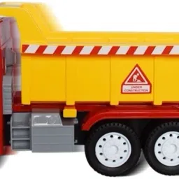 Unbreakable Jumping Dumper Truck Construction Truck, 6 x 6 Friction Power Toy Trucks for 3+ Years Old Boys and Girls, Light & Sound Toy for Kids.-20