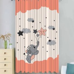155 cm (5 ft) Polyester Room Darkening Window Curtain Single Curtain-7