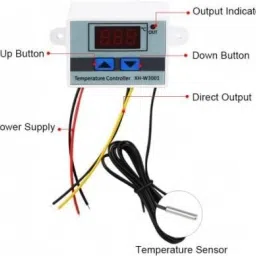 real instruments XH-W3001 Digital Temperature Controller Thermocouple NTC Sensor Probe Egg Incubator image 4