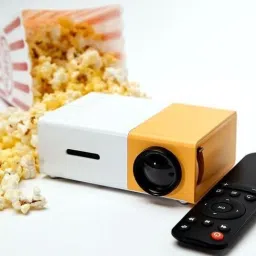 Wifton Mini Projector LED Corded Projector HDMI, AV, SD, USB 400 lm LED Corded & Cordless Portable Projector-41