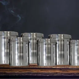 rmn Steel Grocery Container- 1250 ml, 1000 ml, 700 ml, 500 ml, 400 ml, 300 ml image 3