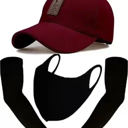 Solid, Self Design Sports/Regular Cap-image-13