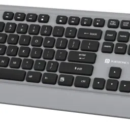 Portronics Key5 Combo POR-1569 Wireless Standard Laptop Keyboard Compatible with Desktop, Laptop, Mac Easy to Use,Plug and Play,Quick, Comfy Durable body-image-2