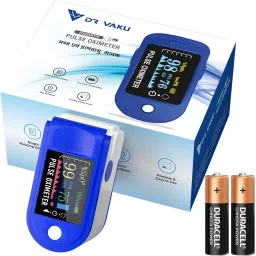 DR VAKU Blood Oxygen Saturation Monitor with LED Screen Fingertip Pulse Oximeter-25