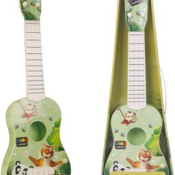 Jungle Theme 17" Guitar 4 Strings Acoustic Learning Musical Sound Toys (Green)-image-62