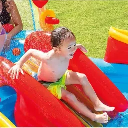 PVC Rainbow (IND*77) Ring Swimming Pool ( 57453) Inflatable Swimming Pool-14