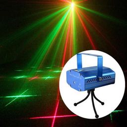wbd Multi-Color DJ Mini Laser Light – RGB Stage Lighting Party Ready Single Disco Ball-picture-9