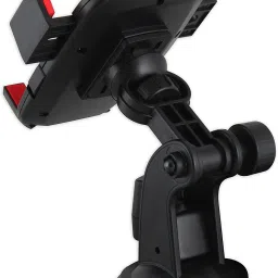 AlexVyan Imported Car Mobile Holder/Stand Adjustable with Windshield/Dashboard/Working Desk Mount with Quick One Touch Technology for Mobile Phones Mobile Holder image 4
