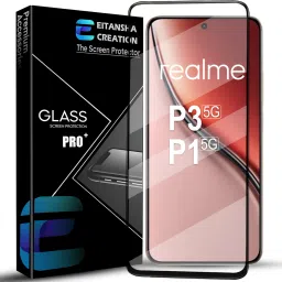 EITANSHA CREATION Edge To Edge Tempered Glass for Realme P1, Realme P1 5G, Realme P3, Realme P3 5G-28