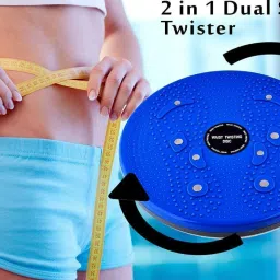 Tummy Twister Ab Roller Exerciser & Belly Fat Reducer for Men & Women Ab Exerciser-0