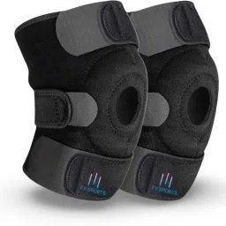 2 Pack Adjustable Knee Cap Support Brace Sports Gym Running Joint Pain Relief Knee Support-16