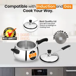 Apple Arc Aluminium 5.5 L Induction Bottom Pressure Cooker-image-81