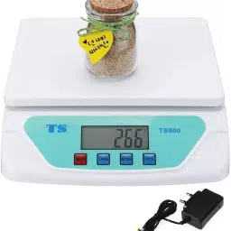 Qozent TS-500 Digital Kitchen Weighing Scale 30kg x 1g with backlight Weighing Scale Weighing Scale-image-71
