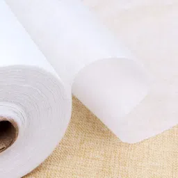 Fusible Interfacing- Non-Woven Interlining Fuisng(Width-40 Inch/2 Meters)(White)-16