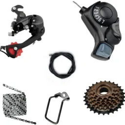 Bicycle Cycle New Upgraded 7 Speed Gear Set With Chain Derailleur Freewheel Racing Bike, Road Bicycle Wheel-image-55
