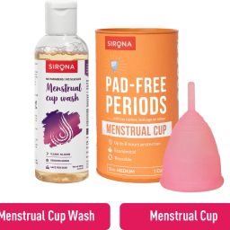 Medium Reusable Menstrual Cup Reusable Menstrual Cup, Medium (1 Pcs) with Menstrual Cup Wash (100 ml)-image-62