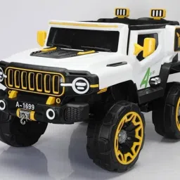 1699 WHITE Jeep Battery Operated Ride On-image-42