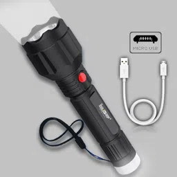 Dual Mode Power Led Rechargeable Long Range Torch Up to 400 Meter Range Torch-17