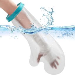 Waterproof Adult Short Arm Cast Cover for Shower, Bath Watertight Arm Support-image-2