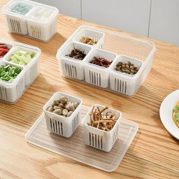 Plastic Kichen container, Kichen storage box, Storage container, fridge container Storage Basket-image-77