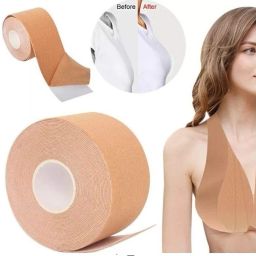 Breast Shaper & Lifter Boob Tape with 10 Nipple Pasties for Women R241 Nursing Breast Pad-image-71