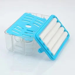 Portable Rolling Soap Box Soap Bar Box Dispenser With Rubber Roller-image-4