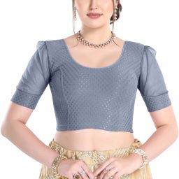 Round Neck Women Blouse-image-18