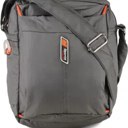 Grey Men & Women Messenger Bag - Regular Size Crossbody Bag-image-52