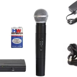 Handheld 68 Cordless Microphone (VHF) Wireless Microphone WIRELESS RIDER RX-68 HandHeld Microphone Indoor, Outdoor PA System-image-85