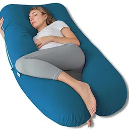 linenovation Microfibre Solid Pregnancy Pillow Pack of 1-picture-17
