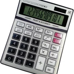 rftg 12 Digit Display 112 Step Solar & Battery Powered Basic Check&Correct Calculator ot 990gc BasicCalculator image 4