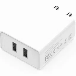 urcart Wall Charger Accessory Combo for Redmi 7, OnePlus 7, Oppo F11, Vivo V15, Redmi Y3, Redmi 6 Pro, Realme U1, Xiaomi Mi A2, Redmi 6A, Redmi 5, Mi Y2, Redmi Note 5 Pro, Mi Y1, Oppo R17, F9 Pro Dual Port Charger Original Adapter Like Wall Charger, Mobile Power Adapter, Fast Charger, Android Smartphone Charger, Battery Charger, High Speed Travel Charger With 1 Meter Micro USB Cable Charging Cable Data Cable image 2