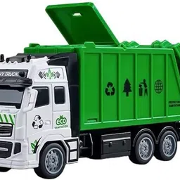zuuluzrs Sanitation Garbage City Sanitation Garbage Truck Toy - Friction Powered-picture-16