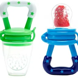 Baby Food and Fruit Nibbler, Pacifier, Feeder, Teether for Infant Baby Teether and Feeder-image-50