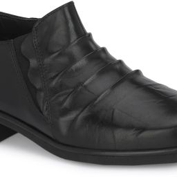 Real Leather Comfort Formal Shoe For Women-image-36