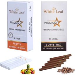 Herbal Clove Cigarettes, Frutta Flavoured King Size Tobacco-Free & Nicotine-Free Smoking Cessations-image-47