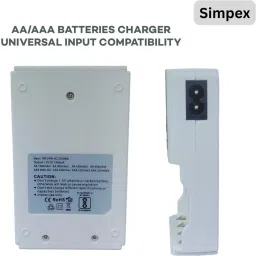 Simpex 333 Pro Fast Charger for AA/AAA Rechargeable Batteries with LCD DisplayCamera Battery Charger image 5