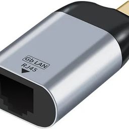 microware Type C to Gigabit Ethernet Adapter Usb Network Card to Rj45 Lan 10/100/1000Mbps Lan Adapter-0