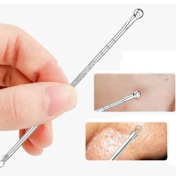 Stainless Steel Blackhead Remover Needle-image-3