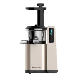 WONDERCHEF Digital 150 Watt Cold Press Slow Juicer (LED Touch Control, Gold)-image-42