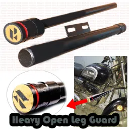 AN-T1 HEAVY SINGLE ROD OPEN LEG GUARD FOR ALL HERO Bike Crash Guard-image-25