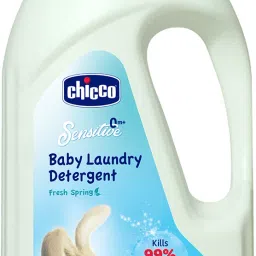 Baby Laundry Detergent, Fresh Spring, 5X Stain & Germ Fighter, Kills 99% of Germs, Gentle on Clothes & Skin (1 L) Fresh Liquid Detergent-image-32