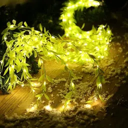 200 LEDs 3 m Yellow Flickering, Steady String Rice Lights-5