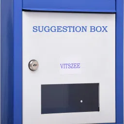 High Grade Metal Suggestion Box/Complaint Box/Two Key Lock Wall Mountable Suggestion Box-image-77