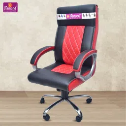 Leatherette Office Adjustable Arm Chair-image-23