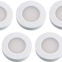 LED Surface Cabinet Light, Cupboard Light (3 Watt) Warm White, Magnetic Cover, 5 Recessed Ceiling Lamp-image-87