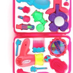 Fashion Beauty Set for Girls with Suitcase || Color-Pink || Age - 3+ Years-10